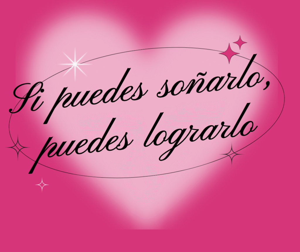 post para instagram frase motivacional aesthetic decorativo rosa y blanco